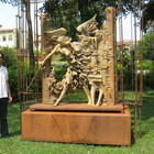 Il Giudizio - Bronzo - H. 345 x 113 x 290 cm.